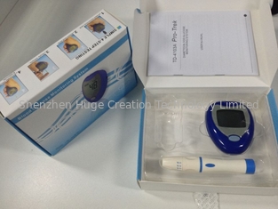 Chine Moniteur diabétique de glucose d'hôpital de Mutifunctional avec les bandes de l'essai 50pcs et le stylo de sang fournisseur