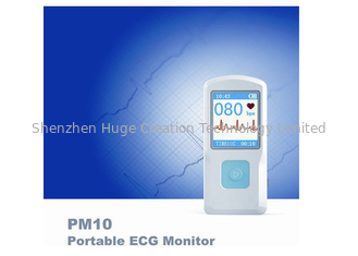 Chine Électrocardiographe mobile tenu dans la main d'électrocardiogramme de l'affichage ECG d'affichage à cristaux liquides de machine d'ultrason de PM10 Bluetooth fournisseur