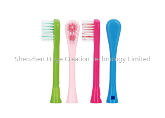 Chine Têtes doubles faces de brosse de rechange colorée pour la brosse à dents électrique d'enfants fournisseur