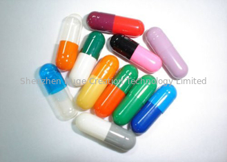 Chine Le paquet en vrac a varié les capsules vides vides des capsules 0# de gélatine d'options de couleur fournisseur