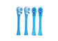 Têtes doubles faces de brosse de rechange colorée pour la brosse à dents électrique d'enfants fournisseur