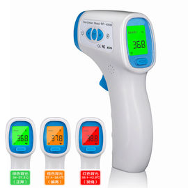 Chine Thermomètre infrarouge de Digital de mémoire de 50 mesures avec le contre-jour tricolore distributeur