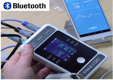 Chine Portable tenu dans la main du bluetooth PM6100 moniteur patient de multiparamètre de 7 pouces distributeur