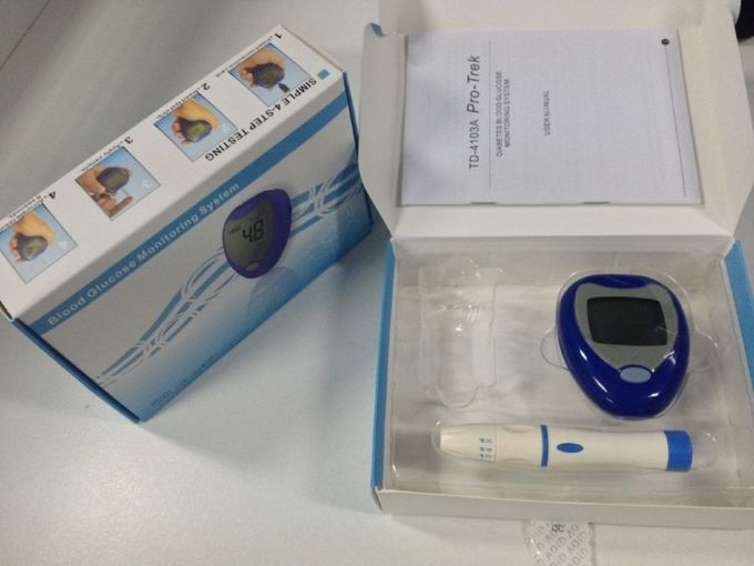Sang rapide Glucosemeter OH - 4103A de réponse avec des bandes et des bistouris