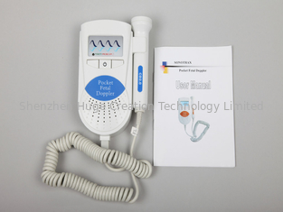 Chine 12ème Machine foetale de Doppler de poche de semaine, battement de coeur Doppler de bébé fournisseur