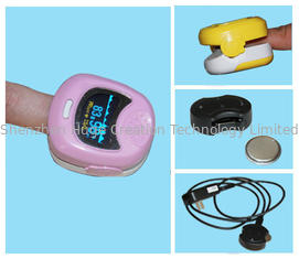 Chine Oxymètre rose pédiatrique d'impulsion de bout du doigt avec l'affichage à LED Approuvé par le FDA fournisseur