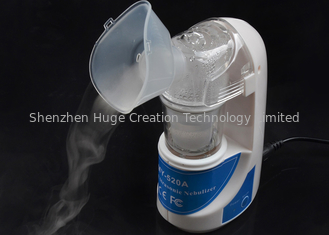 Chine Nébuliseur ultrasonique tenu dans la main médical de contrôle de deux flux d'air mini pour des enfants adultes avec le masque deux fournisseur
