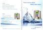 Flacon alcalin de nano d'énergie de machine d'Ionizer de l'eau d'utilisation de cuisine d'affichage d'affichage à cristaux liquides fournisseur