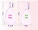 tasse molle S -1801 de période menstruelle du silicone 20Ml réutilisable rose/blanc/pourpre fournisseur