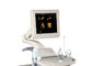 Commutateur de pied mobile de système diagnostique d'ultrason de Doppler de couleur d'affichage à cristaux liquides de machine d'ultrason de la haute définition fournisseur