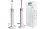  Couleur rose et grise de compatibilité de brosse à dents électrique orale de oscillation rotatoire de la brosse à dents B