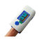 L'oxymètre portatif d'impulsion de bout du doigt blanc d'affichage à LED A passé le CE et le FDA fournisseur